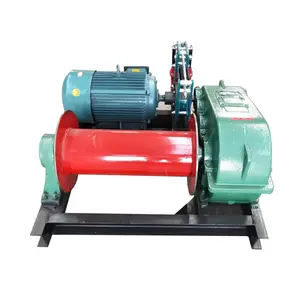 Customized 1ton 3ton 5ton Steel Wire Rope Electric Winch For Construction