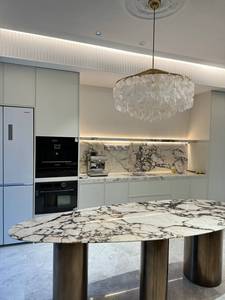 Losa de mármol de Viola de Calacatta Natural de lujo, acabado superficial pulido para encimera de cocina y pared interior de baño - Product Image 5