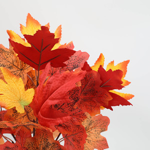 <span class=keywords><strong>Foglie</strong></span> d'acero artificiali, mazzo di <span class=keywords><strong>foglie</strong></span> autunnali artificiali, decorazioni per Halloween, Ringraziamento, feste, giardino e tavolo, <span class=keywords><strong>foglie</strong></span> d'acero autunnali - Product Image 5
