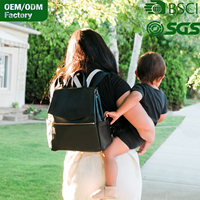 Großer Isolierter Tragbarer PU-Rucksack für Frauen Reise Outdoor Gepäck