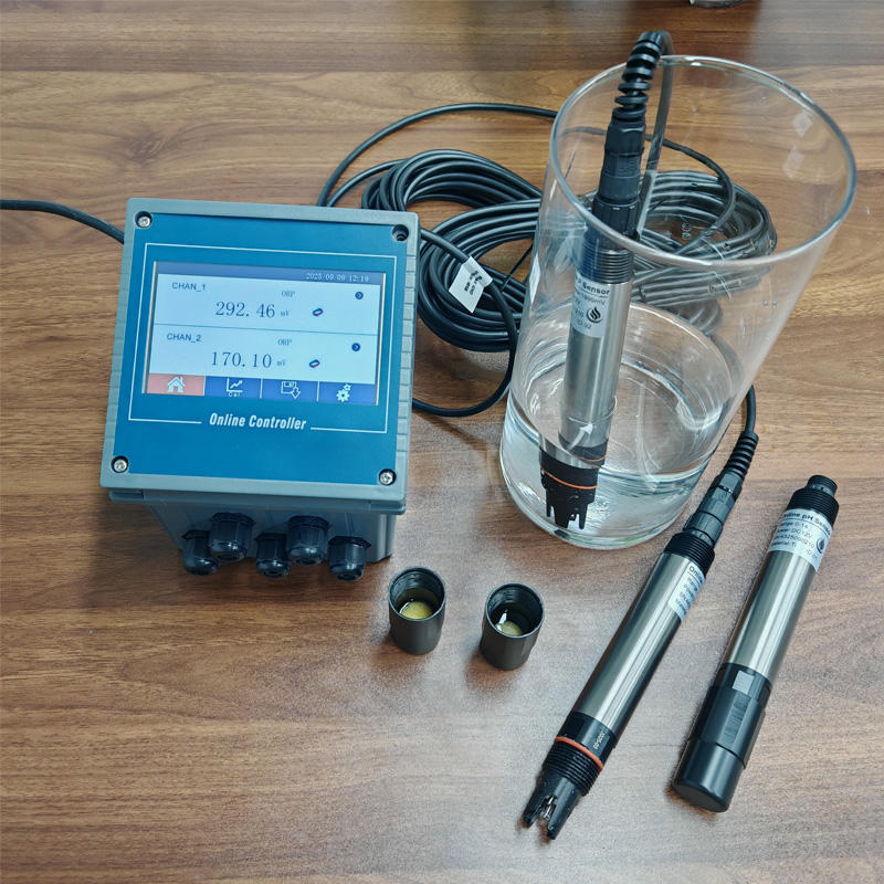 Online Aquaculture Water Quality Monitoring ORP Sensor Glass Electrode ...