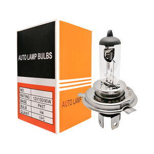 Venta caliente halógeno H4 blanco claro accesorios de coche faro serie estándar lámpara 12V 55W halógeno H4 blanco Auto bombilla de haz alto - Product Image 4
