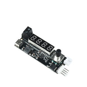 OKYN-A3076 DC 12V 8W PWM โมดูลควบคุมความเร็วพัดลมหลอดดิจิตอลจอแสดงผล RPM ปรับด้วยตนเอง 4 พินบอร์ดควบคุมพัดลม - Product Image 2