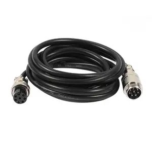 8 Pin Mini Din Cable Female Plug Male Socket GX16 8 Pin Circular Cable For Car DVD Monitoring System