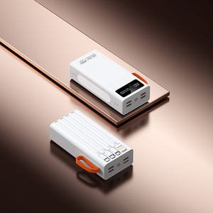 Cargador Portátil Personalizable con Logotipo, Carga Rápida de 22.5W, 6 Puertos, 50000mAh/30000mAh, Gran Capacidad, Cables Integrados - Product Image 6