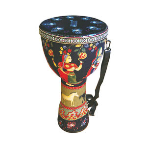 Tambours africains traditionnels pour bébés en plastique ABS avec peaux de tambour en plastique, taille 25x50cm - Product Image 4