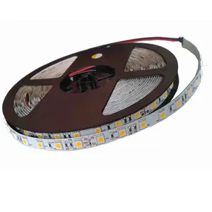 Nicht-wasserdicht 2400K 2700K 3000K 5500 Kelvin weiß farbe PCB 14,4 W/m 5 meter 5050SMD LED streifen lichter band