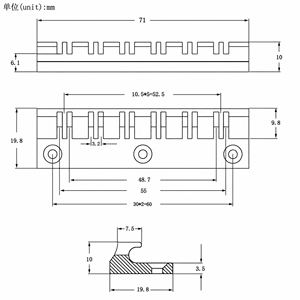 Puente de Guitarra de 12 Cuerdas, Puente Rígido Cromado con Afinadores Finos, Piezas de Guitarra al por Mayor Directo de Fábrica - Product Image 2