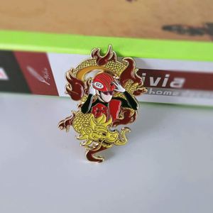 Custom Silver Star Lapel <b>Pin</b> Anime Cartoon Clothes Brooch Enamel <b>Pin</b> for Hat Badge Personalized <b>Metal</b> Lapel <b>Pins</b> Manufacturer - Product Image 2