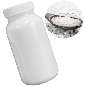 ขวดพลาสติก HDPE สีขาว ขนาด <span class=keywords><strong>150</strong></span> มล. สำหรับใส่ยาเม็ด อาหารเสริม ทรงกลม พร้อมฝาเกลียวแบบป้องกันเด็ก - Product Image 3