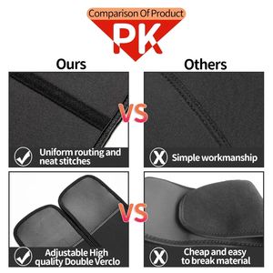 Gilet de sauna à double ceinture pour homme, corset, haut pour l'abdomen, vêtements de fitness amincissants - Product Image 2