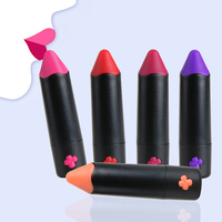 Wiederaufladbarer Sextoy Mini-Lippenstift-Vibrator aus Silikon mit Leiser Vibration Persönlicher Massager für Frauen Erwachsenen-Sexspielzeug zur Entspannung
