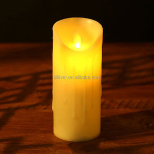 Columpio sin llama LED <span class=keywords><strong>vela</strong></span> electrónica luz Pilar LED velas parpadeantes para el hogar regalos compromiso boda cena Decoración - Product Image 1