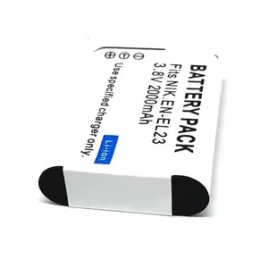 Pour <span class=keywords><strong>Nikon</strong></span> <span class=keywords><strong>COOLPIX</strong></span> B700 P900s P900 P600 P610s P610 S810c EL23 <span class=keywords><strong>batterie</strong></span> pour appareil photo numérique 3.8V 2000mAh <span class=keywords><strong>chargeur</strong></span> de <span class=keywords><strong>batterie</strong></span> USB inclus - Product Image 2