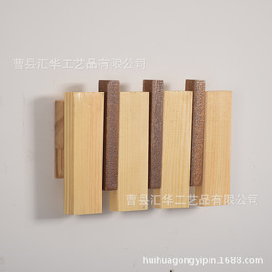 Piano key wall-mounted coat rack, no-drill <b>hooks</b>, coat rack, entryway door key and coat storage rack - Product Image 4