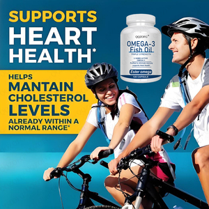 Gélules d'<span class=keywords><strong>huile</strong></span> <span class=keywords><strong>de</strong></span> <span class=keywords><strong>poisson</strong></span> naturelle Oméga-3 en vrac OEM 1000mg, 120 unités, pour la santé du cerveau et du cœur des adultes, soutien immunitaire - Product Image 4