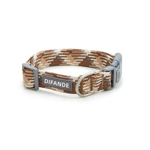 Kerah anak anjing dapat diatur, sedang besar untuk cincin Choker anjing tahan lama reflektif nilon hewan peliharaan kerah kucing bernapas Bulldog Harness - Product Image 6