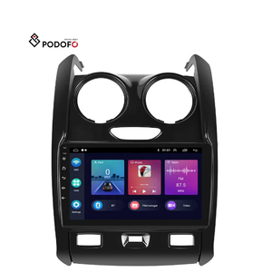 (Stock UE) <span class=keywords><strong>Autoradio</strong></span> Podofo 9 "pour Renault <span class=keywords><strong>Duster</strong></span> 2015-2018 CarPlay Android Auto GPS WiFi BT FM RDS Hi-Fi Android 13 Vente en gros - Product Image 1