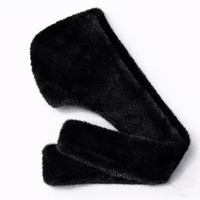 Gorro de Piel de Visón Tejido a Mano de Lujo XZWDSI para Mujer, Cuatro Estaciones, Informal, con Estampado por Transferencia de Calor, para Exteriores, 56-58 cm