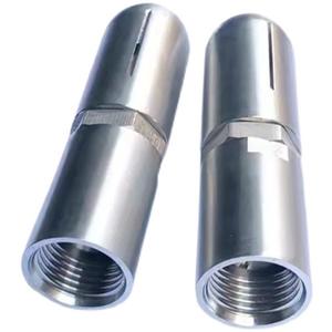 Buse rotative en acier inoxydable, longueur 19mm, angle de pulvérisation de 120 degrés pour le nettoyage des bouteilles et des bocaux, rinçage haute pression - Product Image 2