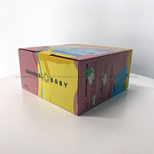 Ultra-sturdy Coated Cardboard With Private <strong>Simple</strong> Logo Design for Toys Utensils Baby Skincare with Plastic Window - Product Image 5