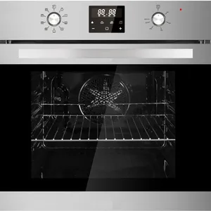 Sakelar Kenop Sentuh Rumah Tangga Oven Tanam Kapasitas Besar Oven Listrik Bawaan untuk Dapur