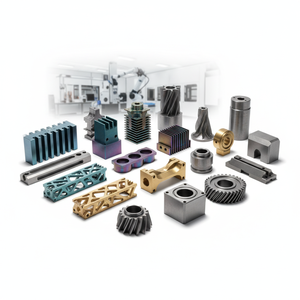 ชิ้นส่วน CNC แบบกำหนดเอง อะลูมิเนียม สแตนเลส ทองเหลือง ชิ้นส่วนความแม่นยำสูง งานกัด 5 แกน งานกลึง งานโลหะ - Product Image 1