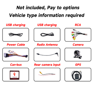 Không dây Carplay Android 9 inch Car DVD Player 4 + 32 gam 8 core đa phương tiện FM Bluetooth xe Video Player GPS navigation - Product Image 6