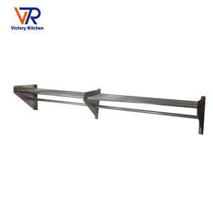 Victory Venta caliente Estante de almacenamiento de estante de pared plana de acero inoxidable para hoteles y restaurantes Equipo de catering - Product Image 2