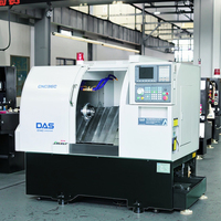 Tour Cnc horizontale w, prix d'usine, plate, fraisage de métal, inclinaison horizontale