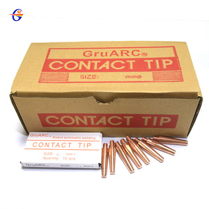 Embout de contact GruARC 0,6 mm en cuivre pur M6x45L pour robot de soudage - Product Image 1