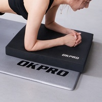 OKPRO - Almohadilla de Espuma de Yoga Antideslizante de TPE de Alta Calidad para Entrenamiento en Gimnasio