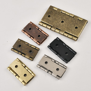 Furniture Hinge Iron Chinese Style Flat H Type 30 25 15mm <b>Surface</b> Mount Durable Plated - Product Image 2