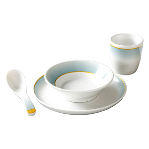 Xiangyuan <b>melamine</b> tableware commercial hot pot restaurant set, four-piece imitation porcelain bowl, <b>plate</b>, dish, cup and spoon - Product Image 5