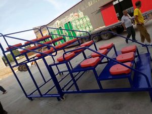 Attrezzatura da competizione per atletica leggera di alta qualità, marca HANGJIA, in acciaio ad alto tenore di carbonio, con tribuna per 12 persone. - Product Image 4