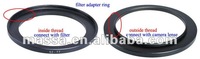 Équipement photographique, accessoires pour appareil photo numérique, anneau d'adaptation de filtre d'objectif en alliage d'aluminium usiné CNC de 62 mm à 67 mm