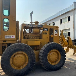 รถเกรดเดอร์มือสอง Caterpillar 140G สีเหลือง ห้องโดยสารปิด ยางสำหรับงานออฟโรดขนาดใหญ่ ขายดี - Product Image 5