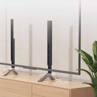 Support de télévision universel pour table, pour écran de 50 à 86 pouces, support de télévision de bureau