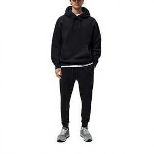 Sweat-shirt à capuche pour homme à manches longues, chaud et confortable, de qualité supérieure, brodé, en polyester/coton, fabriqué au Bangladesh - Product Image 2