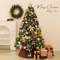 2026 Weihnachten Neuer Reiner PVC-Weihnachtsbaum Heimdekoration Großer Künstlicher Weihnachtsbaum für Innen und Außen Dekorationsornament