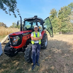 Mini tracteur agricole 4x4 de 50 CV, 60 CV, 80 CV, à quatre roues motrices, certifié CE, à vendre - Product Image 6