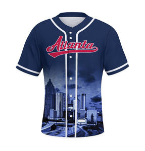 Camiseta de béisbol del equipo Personalizar en sus requisitos Venta al por mayor Club Ropa del equipo de béisbol y softbol personalizada Logotipo personalizado - Product Image 2