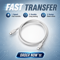 Kabel Rakitan Tipe C ke Tipe C PD 60W Pengisian Cepat dan Transmisi Data untuk Laptop, Kamera, dan Earphone