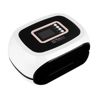 Lámpara UV LED Profesional de 108W para Uñas, 42 Perlas de Alambre Dorado, Doble Longitud de Onda 365+405nm, Pantalla Digital, 4 Temporizadores, Secador de Gel para Salón
