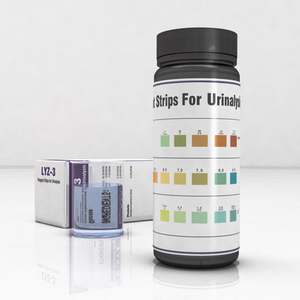 Kit de test urinaire LYZ pour diagnostic des infections urinaires, bandelettes de test pour 3 paramètres (glucose, protéines, pH), fabricant, personnalisable - Product Image 3