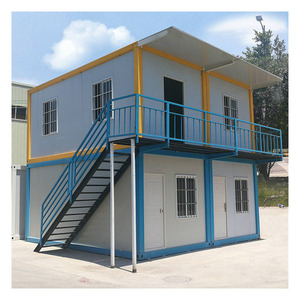 Lyroe nhà máy tùy chỉnh đúc sẵn nhiệt đới phẳng gói thép Sandwich Panel nhà cho các cửa hàng phòng ngủ & khách sạn - Product Image 4