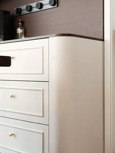 Buffet en bois moderne pour salle à manger, écologique et durable, meuble de rangement personnalisé pour salon - Product Image 4