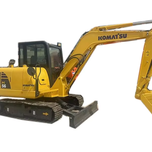 CE usado excavadora Komatsu PC56 Komatsu PC50MR PC56 PC55 PC40 PC35 excavadoras con motor EPA Mini excavadora sobre orugas - Product Image 1