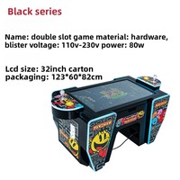 Matériel d'arcade pour enfants, consoles de jeu à monnayeur, Snake Bubble Shooter, Pac-Man Ball Battle, Gyro Metal English, Garantie 1 an