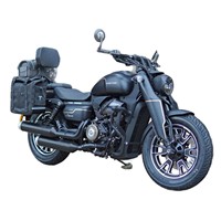 Nouveaux accessoires moto : Pare-chocs, dossier pliable, sacoche latérale en toile, sacoche de coffre arrière, barre de protection anti-chute pour Qianjiang Flash 400v2